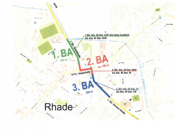 Bild Rhade Baustelle